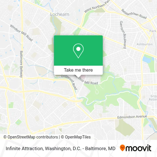 Infinite Attraction map