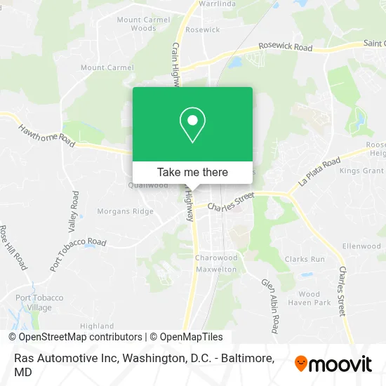 Ras Automotive Inc map