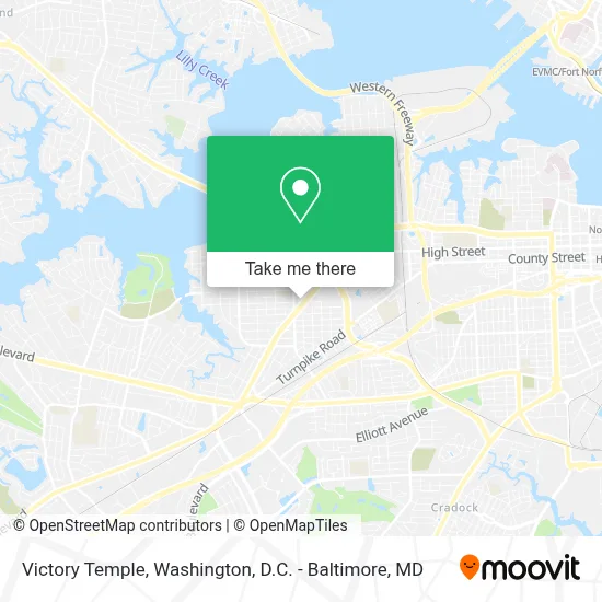 Victory Temple map