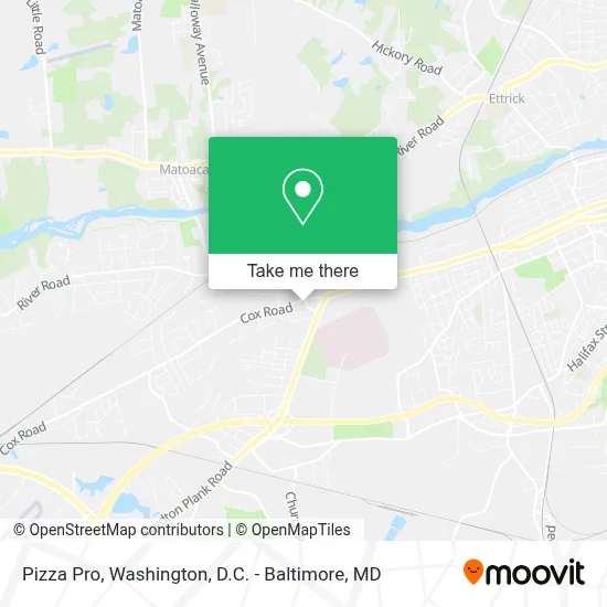 Pizza Pro map