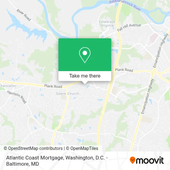 Atlantic Coast Mortgage map