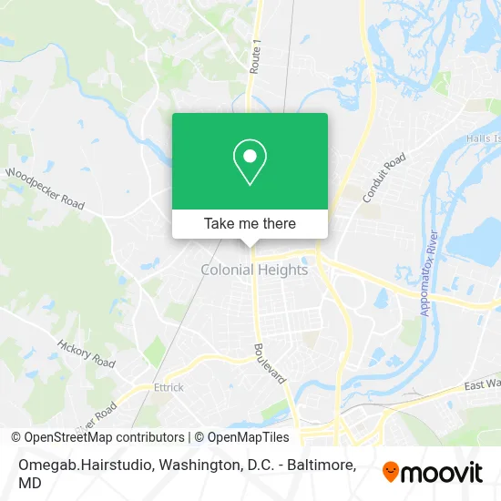 Omegab.Hairstudio map