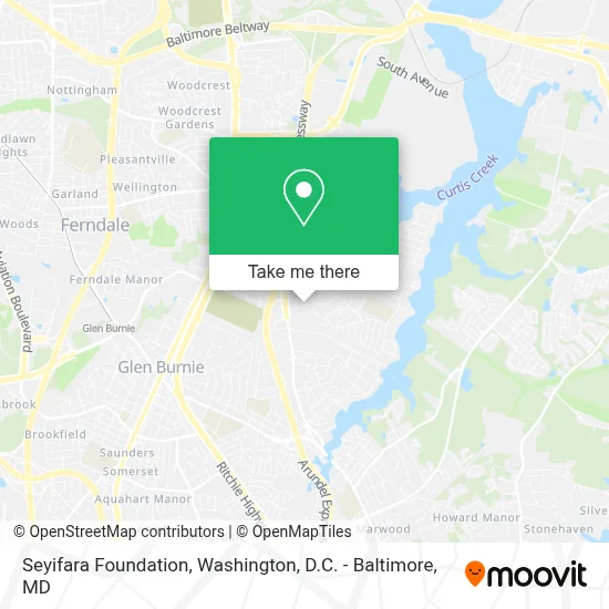 Seyifara Foundation map