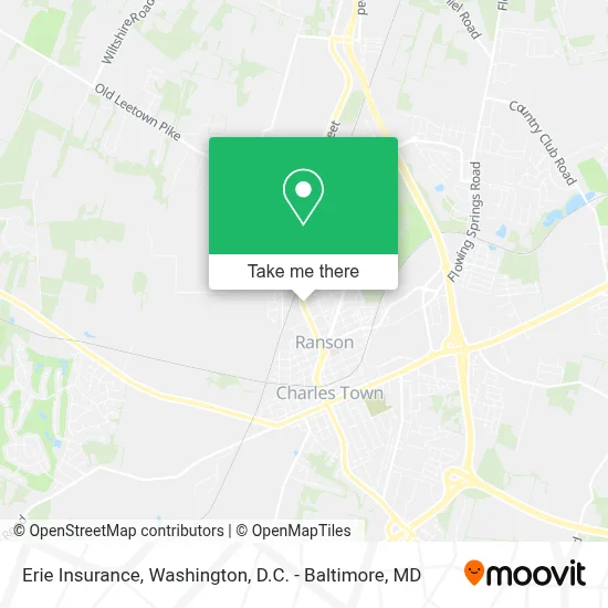 Erie Insurance map