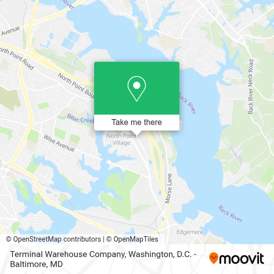 Terminal Warehouse Company map