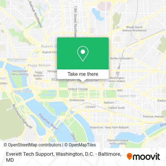 Everett Tech Support map