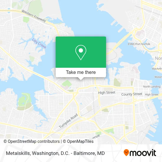 Metalskills map