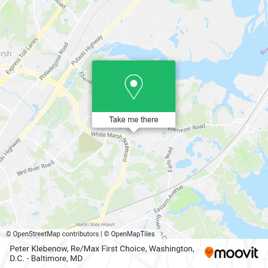 Peter Klebenow, Re / Max First Choice map