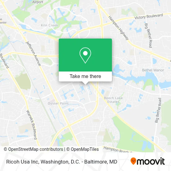 Ricoh Usa Inc map