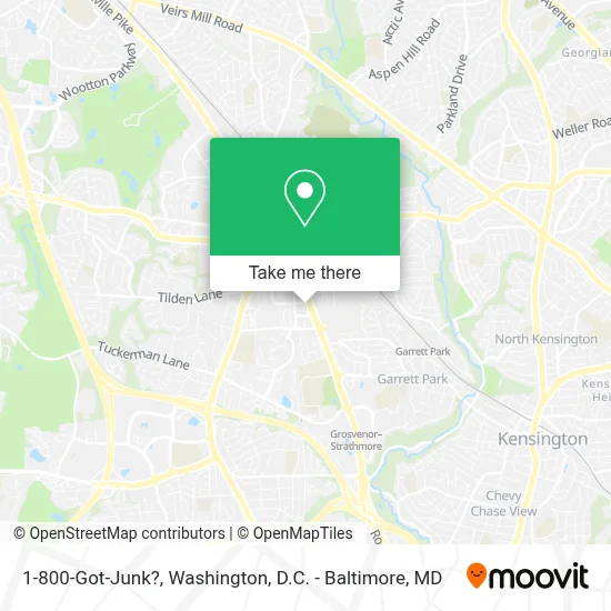 1-800-Got-Junk? map