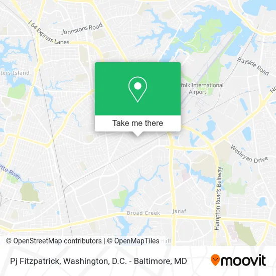 Pj Fitzpatrick map