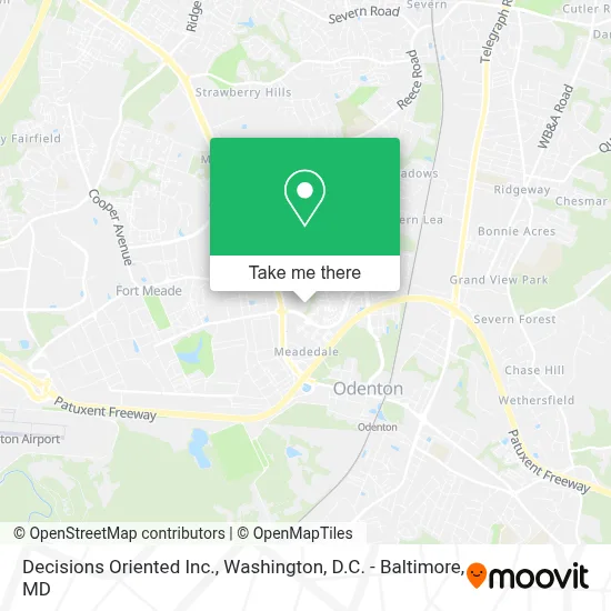 Decisions Oriented Inc. map