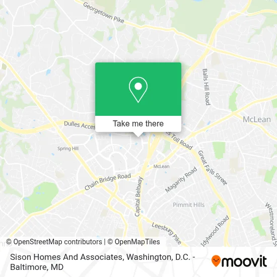 Sison Homes And Associates map