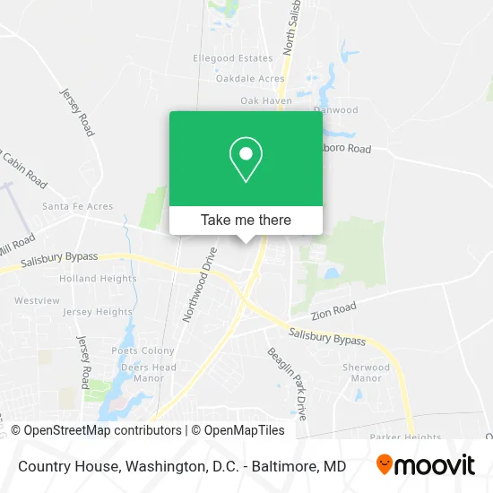 Country House map