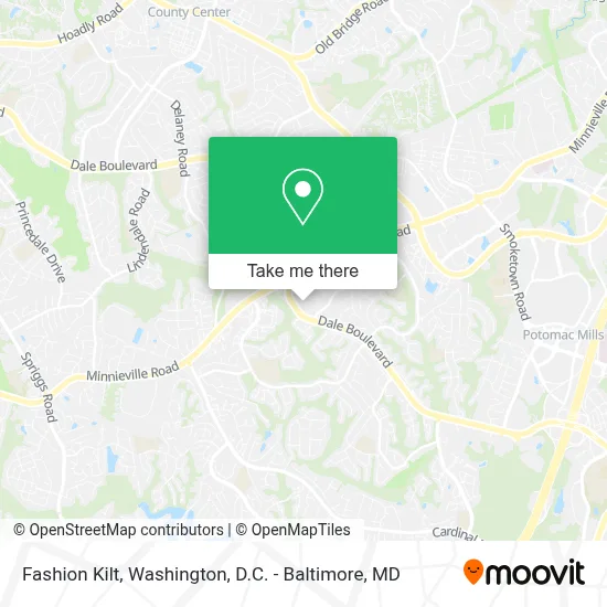 Fashion Kilt map