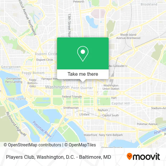 Players Club map