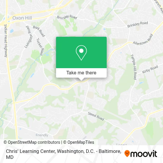 Chris' Learning Center map