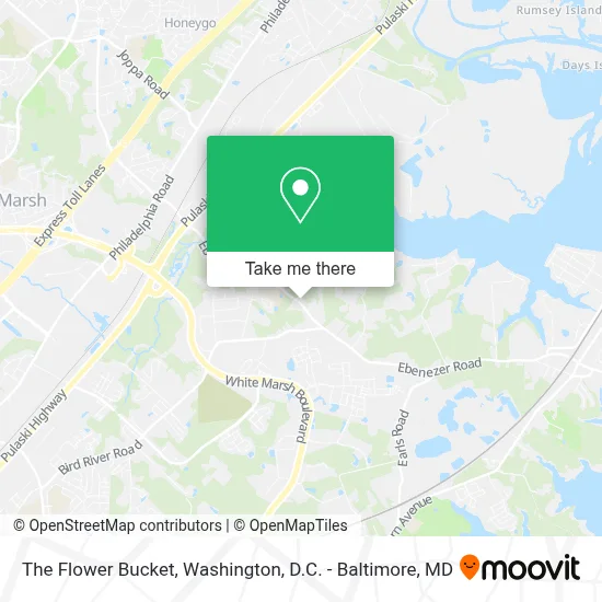 The Flower Bucket map