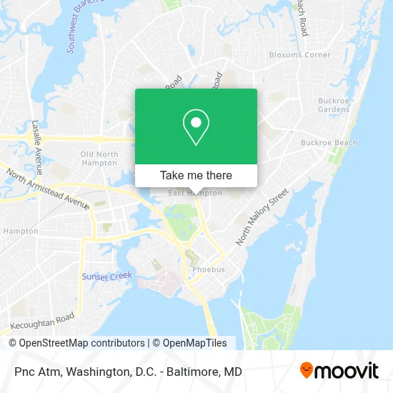 Pnc Atm map