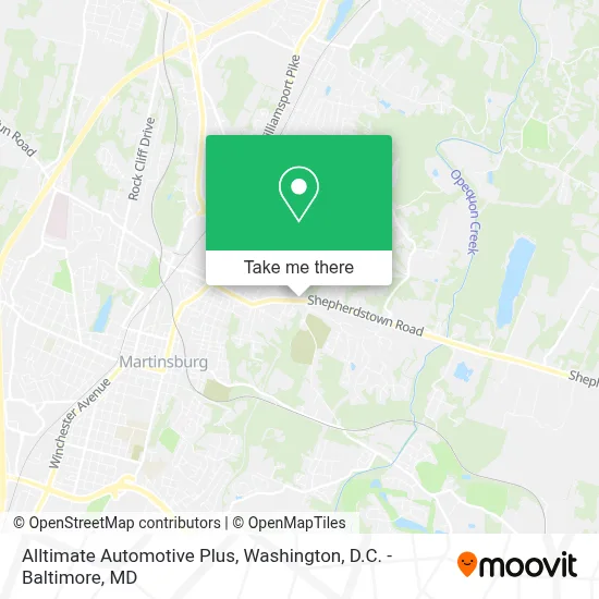 Alltimate Automotive Plus map