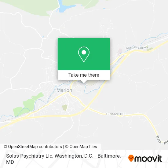 Solas Psychiatry Llc map