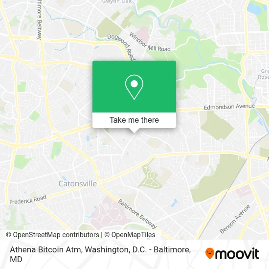 Athena Bitcoin Atm map