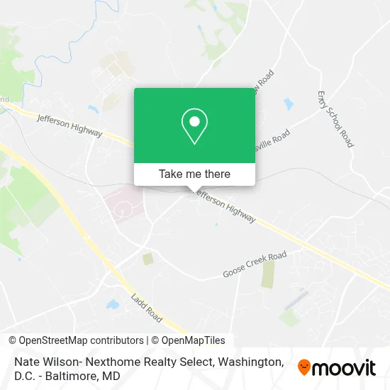 Nate Wilson- Nexthome Realty Select map