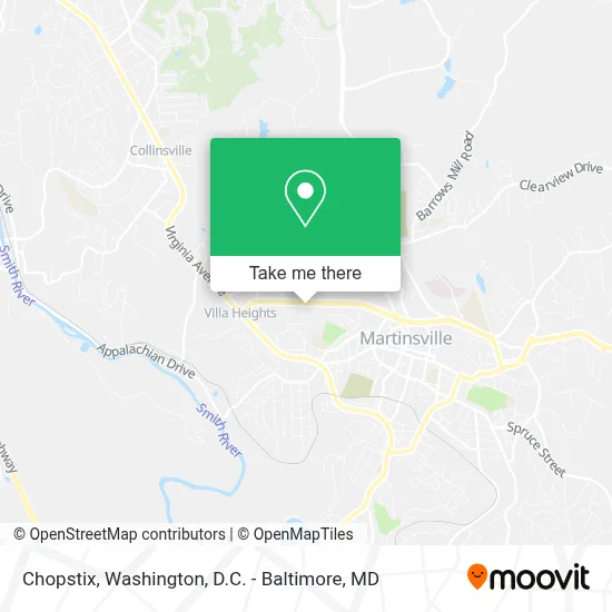 Chopstix map