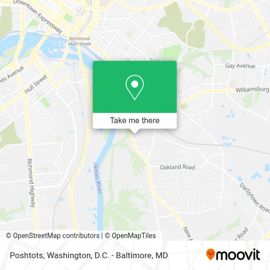 Poshtots map