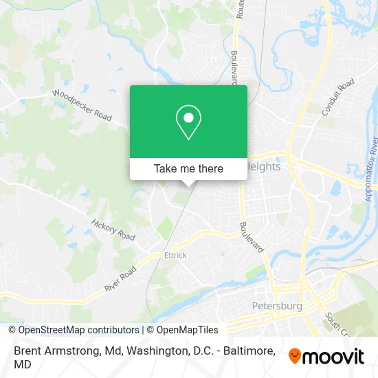 Brent Armstrong, Md map