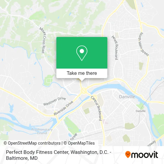 Perfect Body Fitness Center map