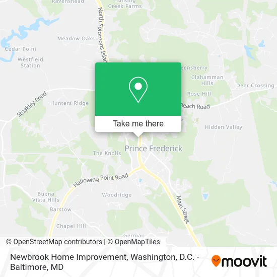 Newbrook Home Improvement map