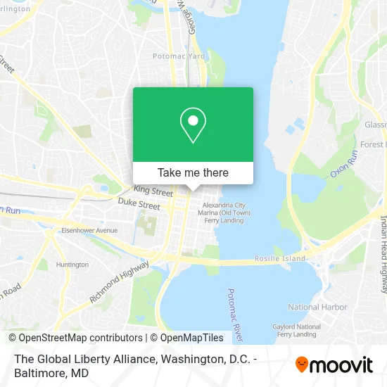 The Global Liberty Alliance map