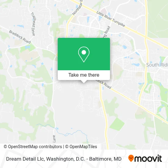 Dream Detail Llc map