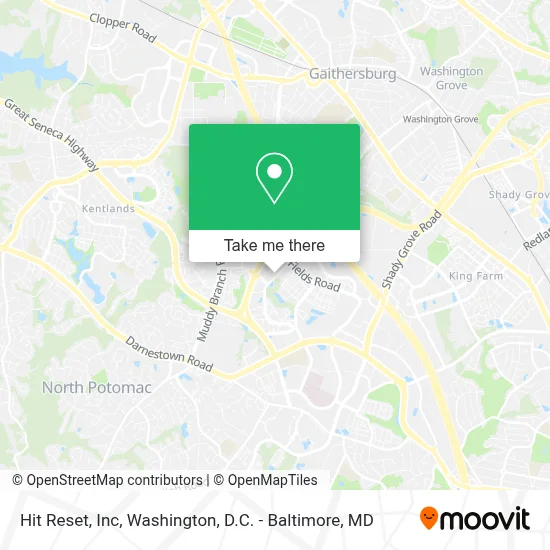Hit Reset, Inc map