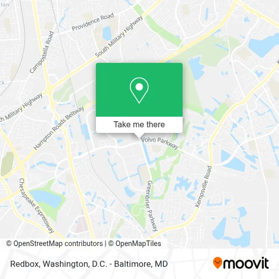 Redbox map