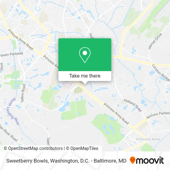 Sweetberry Bowls map
