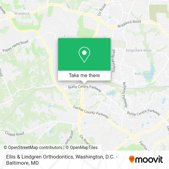 Ellis & Lindgren Orthodontics map