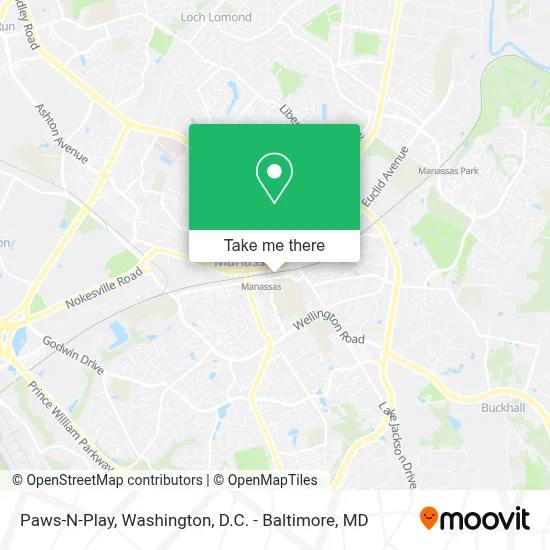 Paws-N-Play map