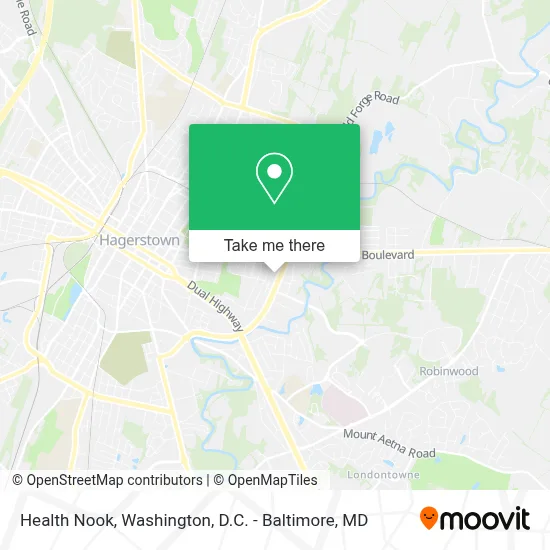 Health Nook map