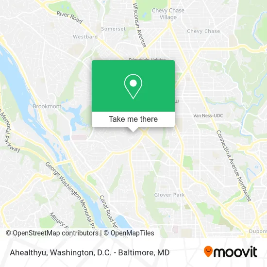 Ahealthyu map