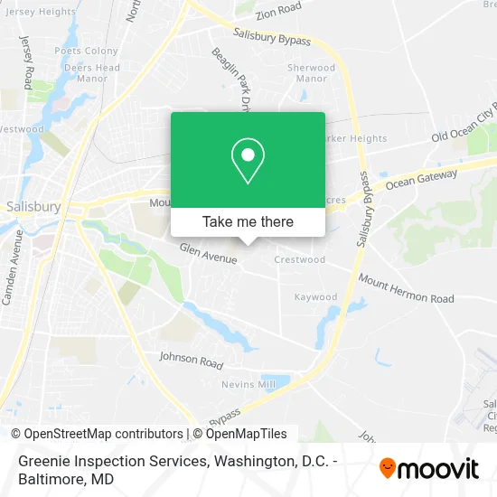 Greenie Inspection Services map