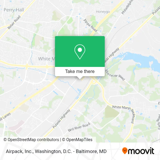 Airpack, Inc. map