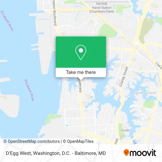 D'Egg West map