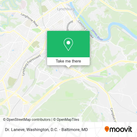 Dr. Laneve map