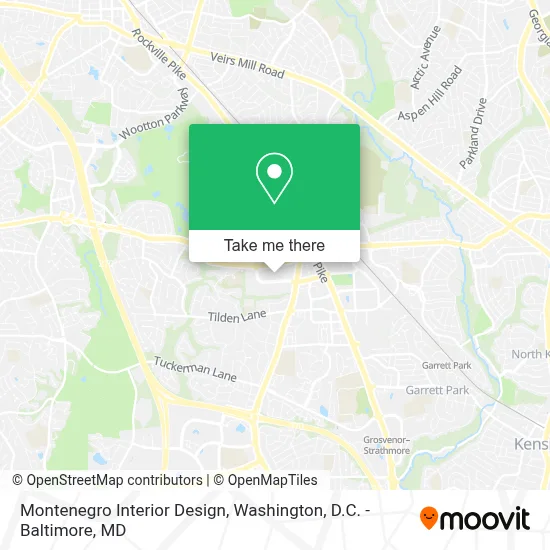 Montenegro Interior Design map