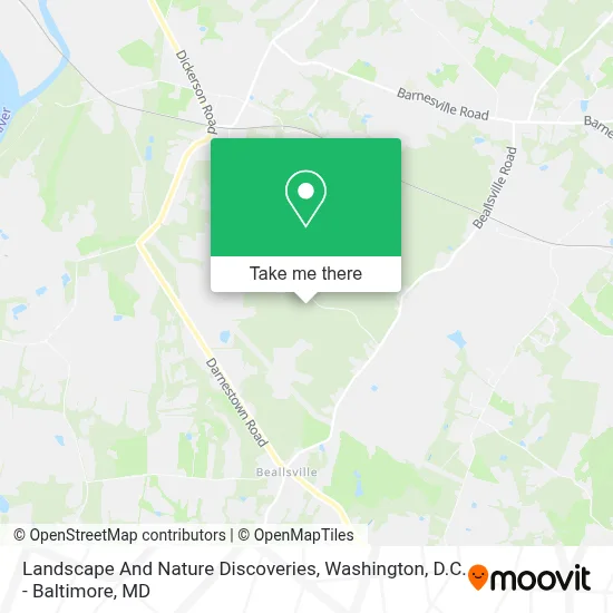 Landscape And Nature Discoveries map