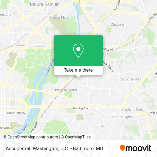 Accupermit map