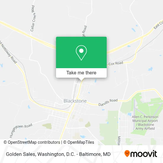 Golden Sales map
