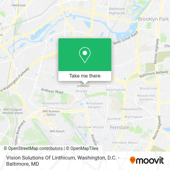 Vision Solutions Of Linthicum map